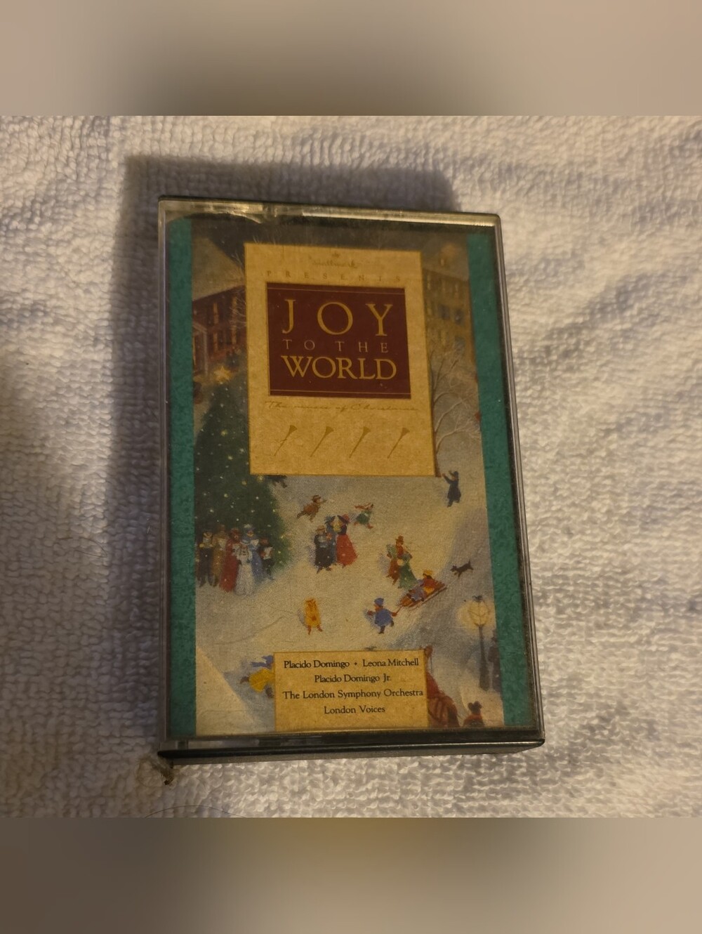 Hallmark Joy to the World Cassette 1988 Placido Domingo London Symphony